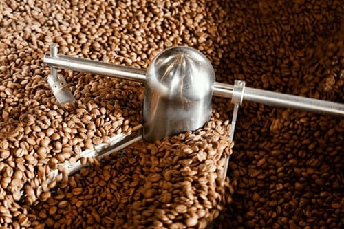 tostado de café con equipos de aire caliente Leister