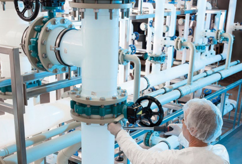 Tubería de PVDF para la industria química ideal para sustancias corrosivas