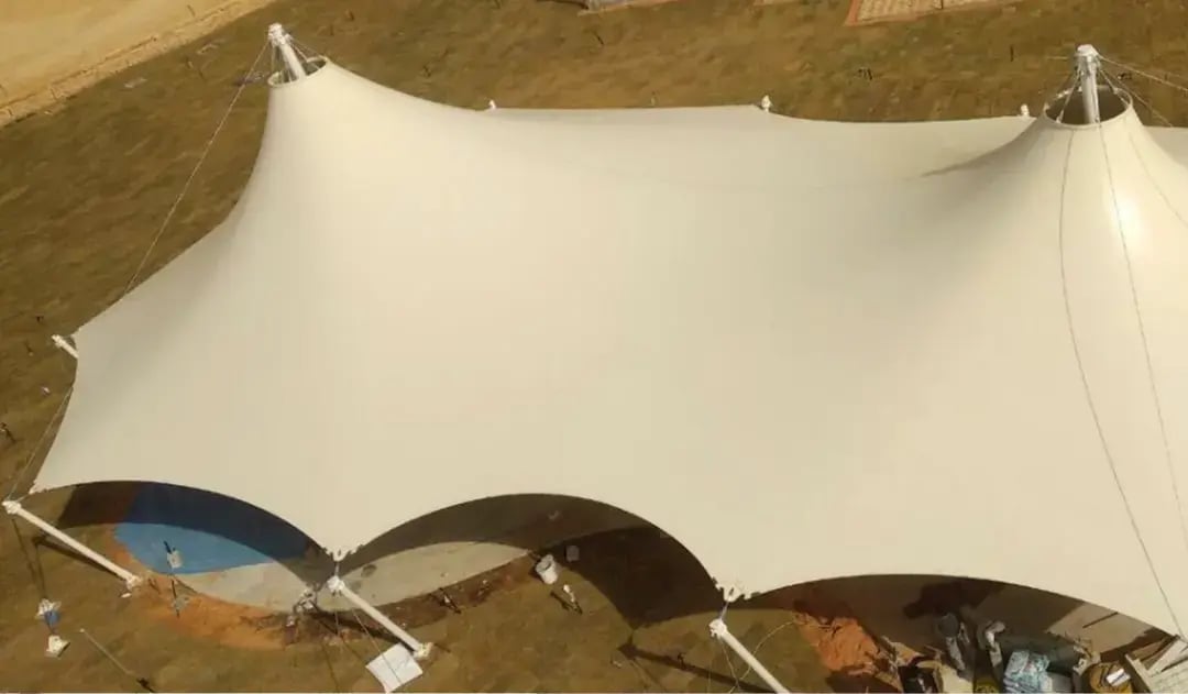 membrana arquitectonica POLYPLAN Tent Opaque canopy Medellín Colombia