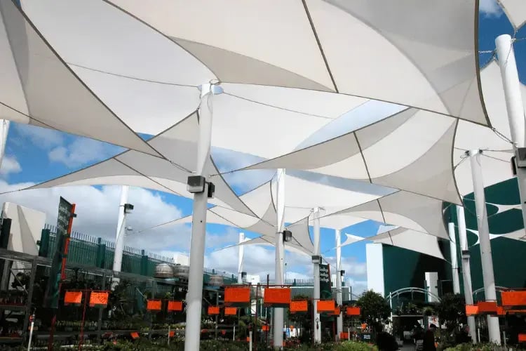 diseño velarias arquitectonicas malla sombra commercial 95 gale pacific