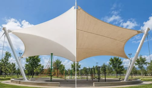 Membranas arquitectónicas vs. malla sombra: ¿cuál elegir?