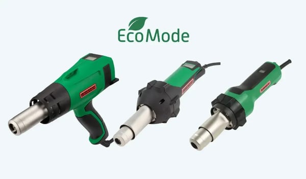 pistolas de calor industriales leister eco mode eficiencia energetica