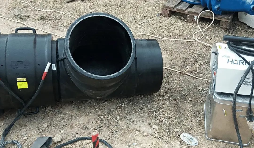 electrofusion tuberia hdpe termocople huerner