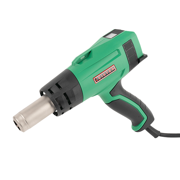SOLANO AT está equipado con un motor sin escobillas de larga duración (10'000 horas de trabajo). Con su potencia de 2300 W y un peso de sólo 750 g / 1,65 libras, es una pistola de calor práctica y de alto rendimiento para una variedad de aplicaciones.