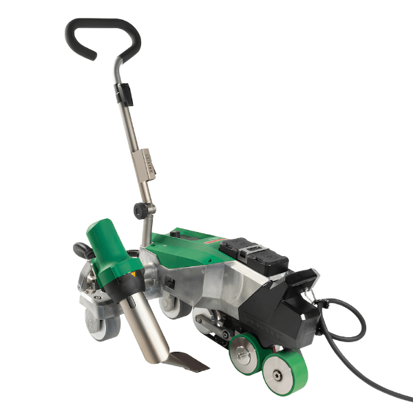 Soldadora automática Leister Varimat 510 para soldadura de membranas de cubiertas planas