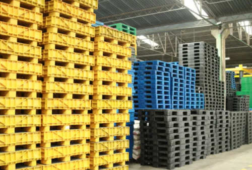 pallets de plastico reparacios con soldadura plastica