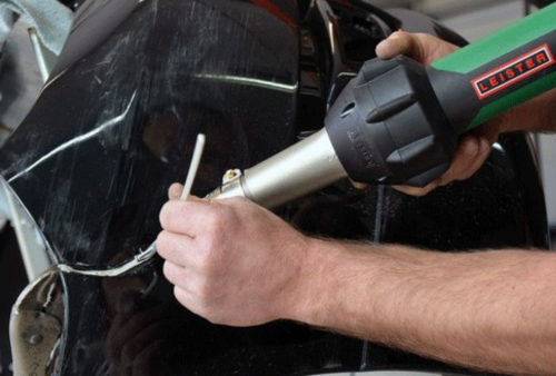 reparacion de auto soldadura plastica