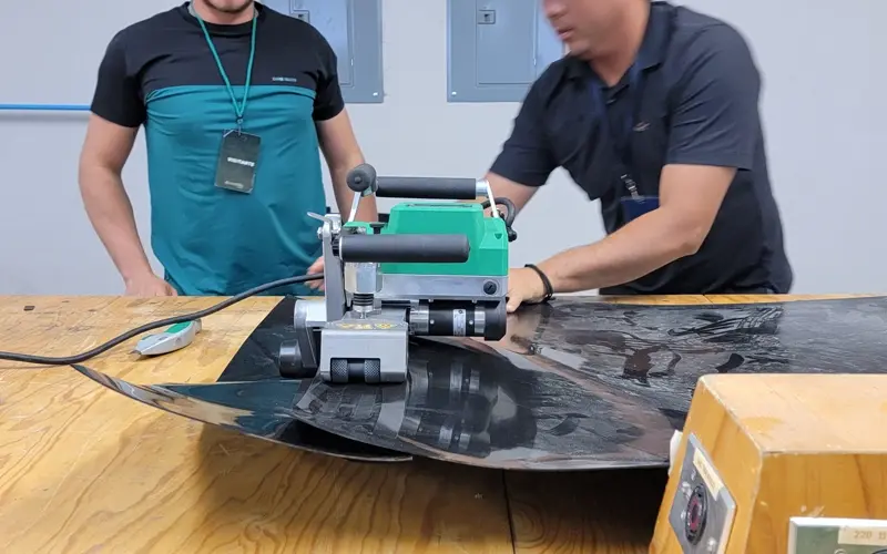 curso-soldadura-geomembrana-cuña-caliente-cesla