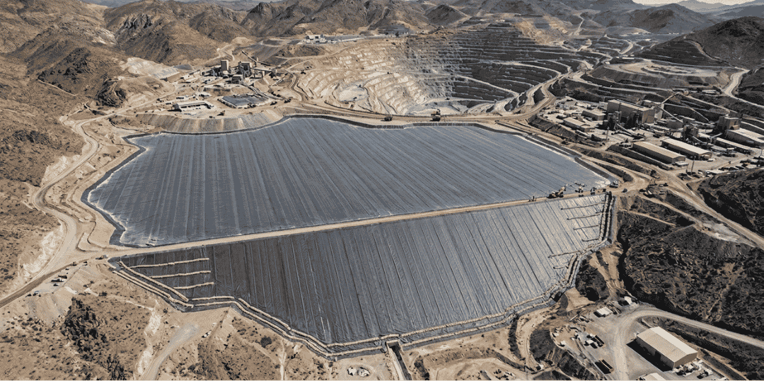 soluciones con geosintéticos para el control de filtraciones en jales mineros, minería, geomembranas para presas de jales, GCL bentonita para la industria minera