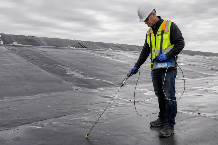 tipos de metodos de deteccion de fugas en geomembranas