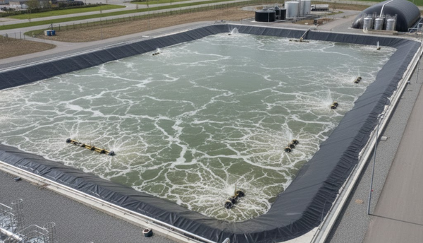 geomembrana para lagunas de tratamento