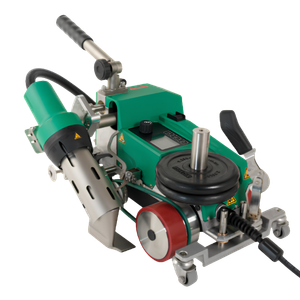 selladora de lona automática uniplan de Leister.